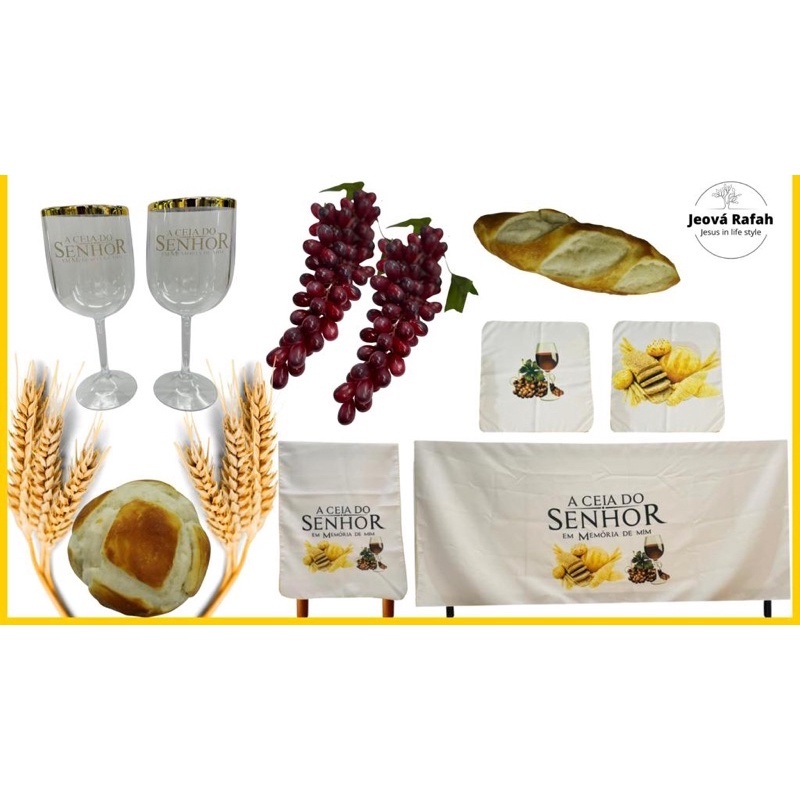 Kit Para Santa Ceia Completo em Oferta na Shopee