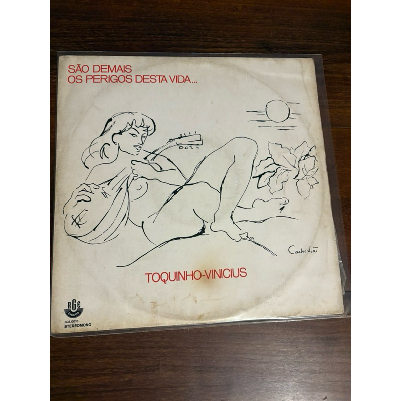 Lp Toquinho e Vinicius de Moraes - São Demais os Perigos Desta Vida (1972)