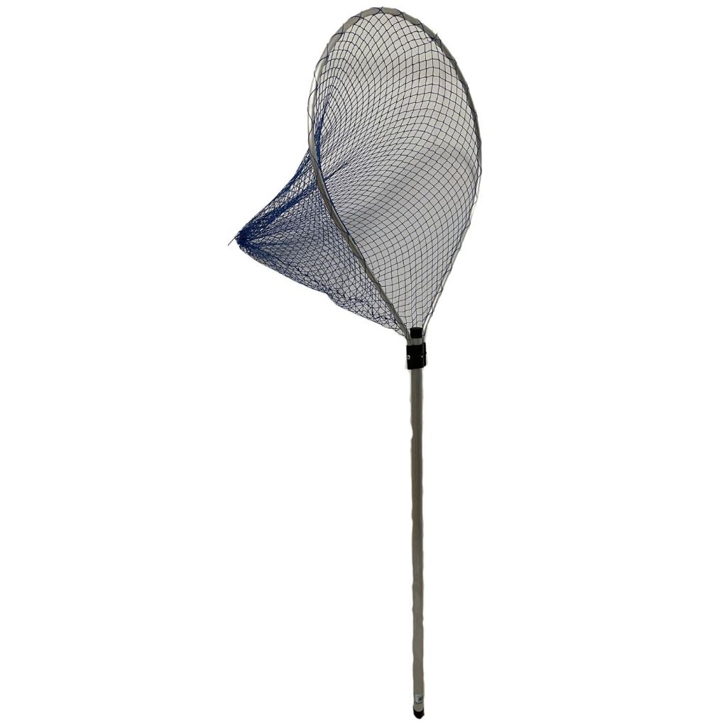 Passaguá Puça Retrátil GG 1,45m Cabo 90cm Tela 15mm Pesca