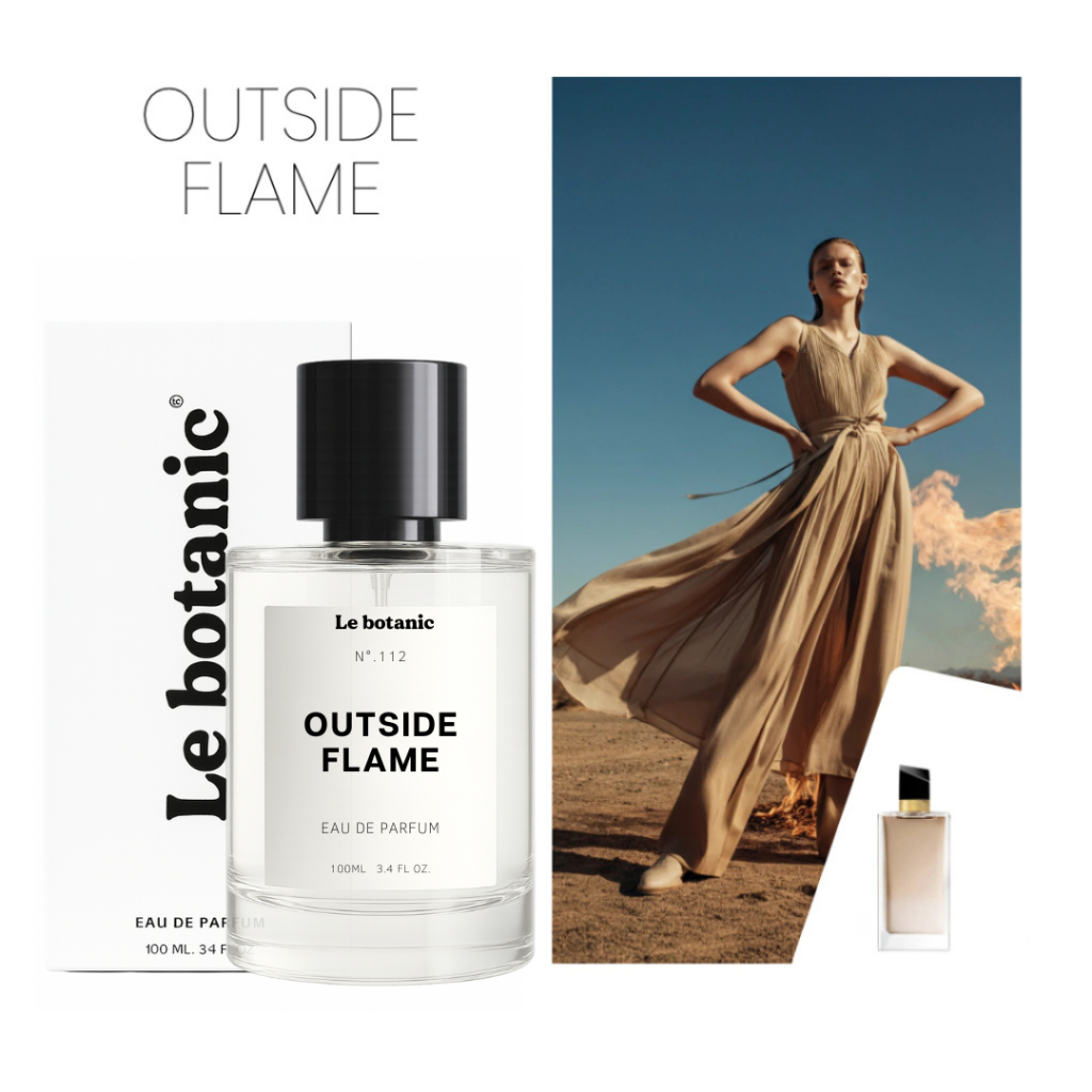 Perfume Outside Flame - Le botanic - EDP - Travel Size - Alta Fixação