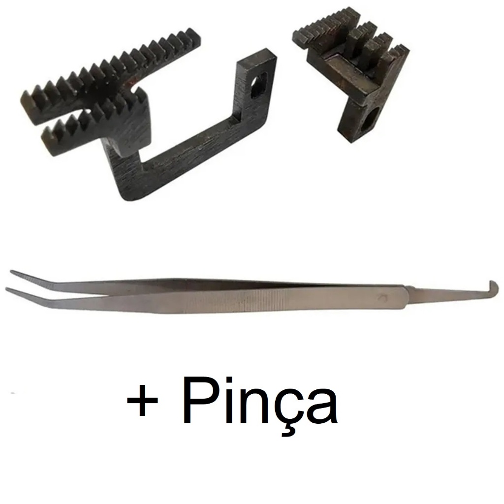 Dente Serrilha Overloque GN6-3 3 Fios GN6-4 4 Fios Ponto Cadeia Gensy Yamata + Pinça Star Outras