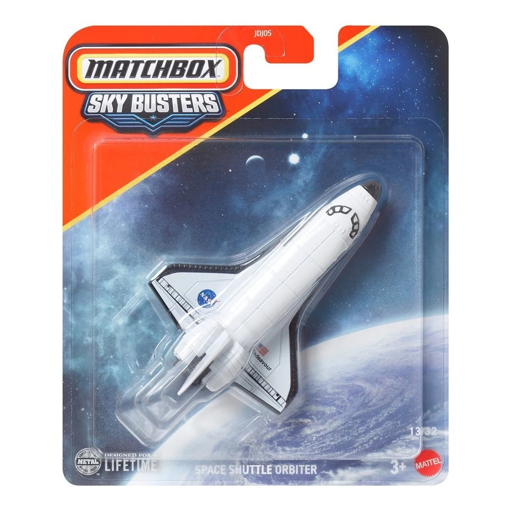 Sky Busters - Matchbox - Mattel - Nave Espacial - Space Shuttle Orbiter - Miniatura