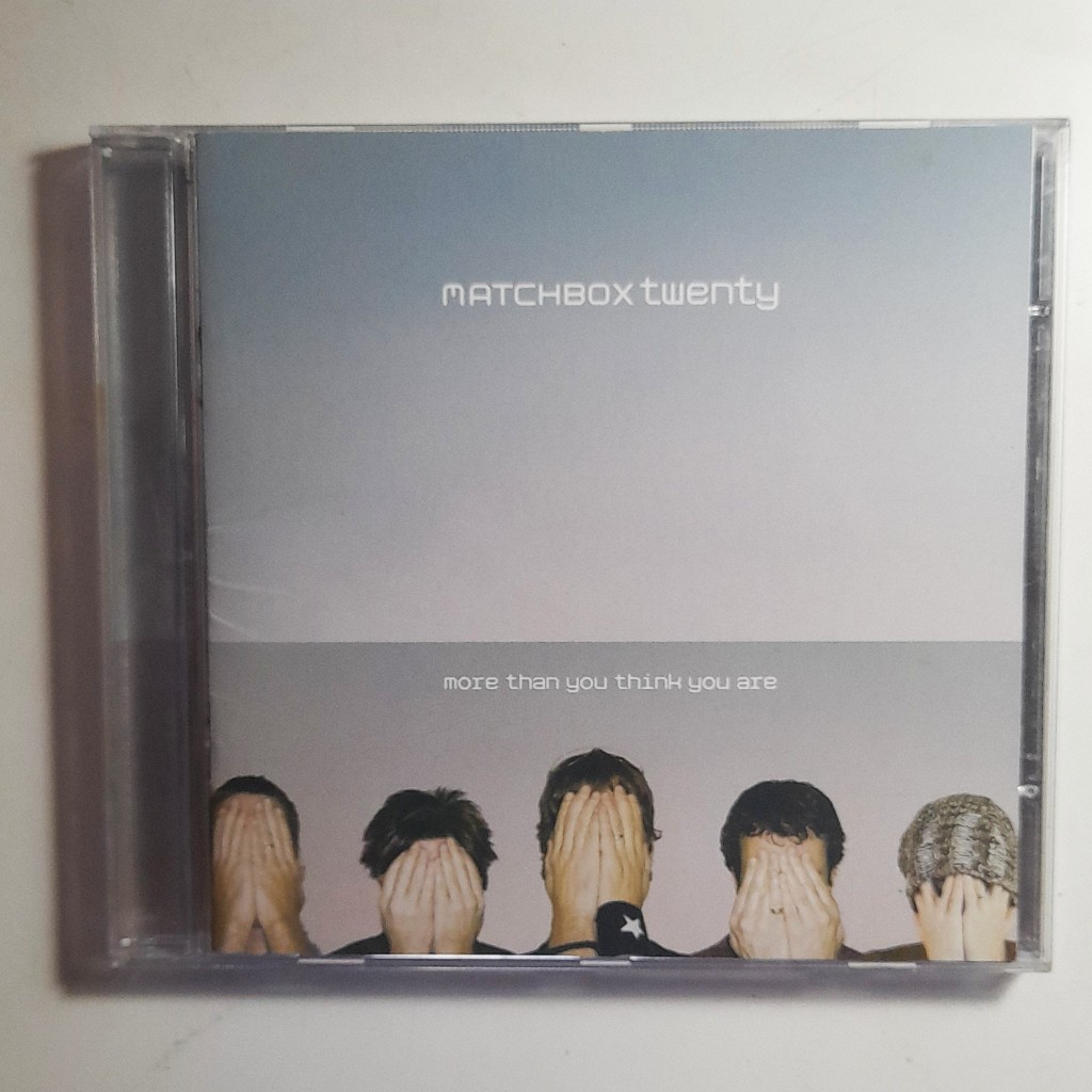 Cd Matchbox Twenty, More than you think you are. Seminovo, mídia intacta!