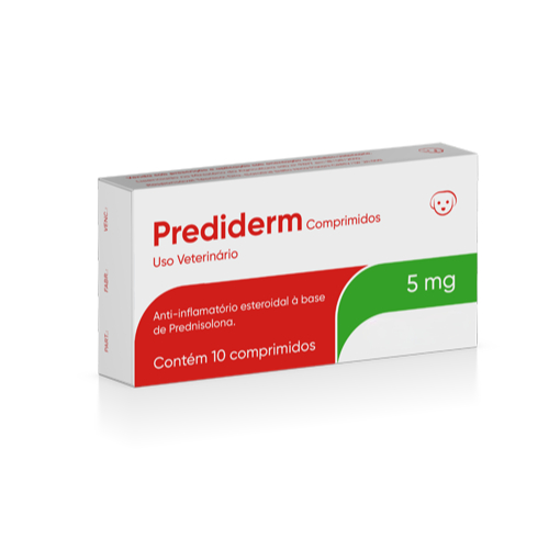 Prediderm Anti-inflamatório Cães e Gatos 10 Comprimidos
