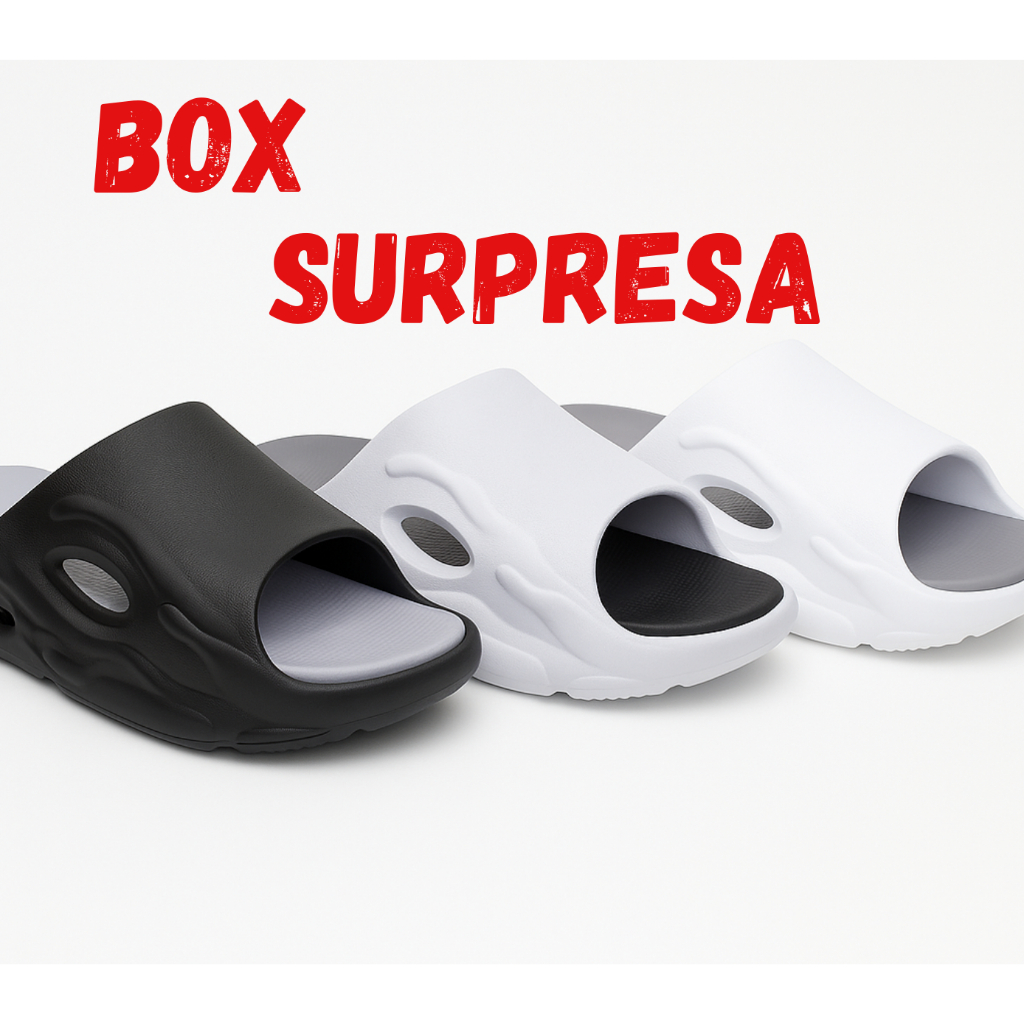 Chinelo Masculino Slide Nuvem Em EVA Premium Confortável Leve Macio Ortopédico Antiderrapante Casual