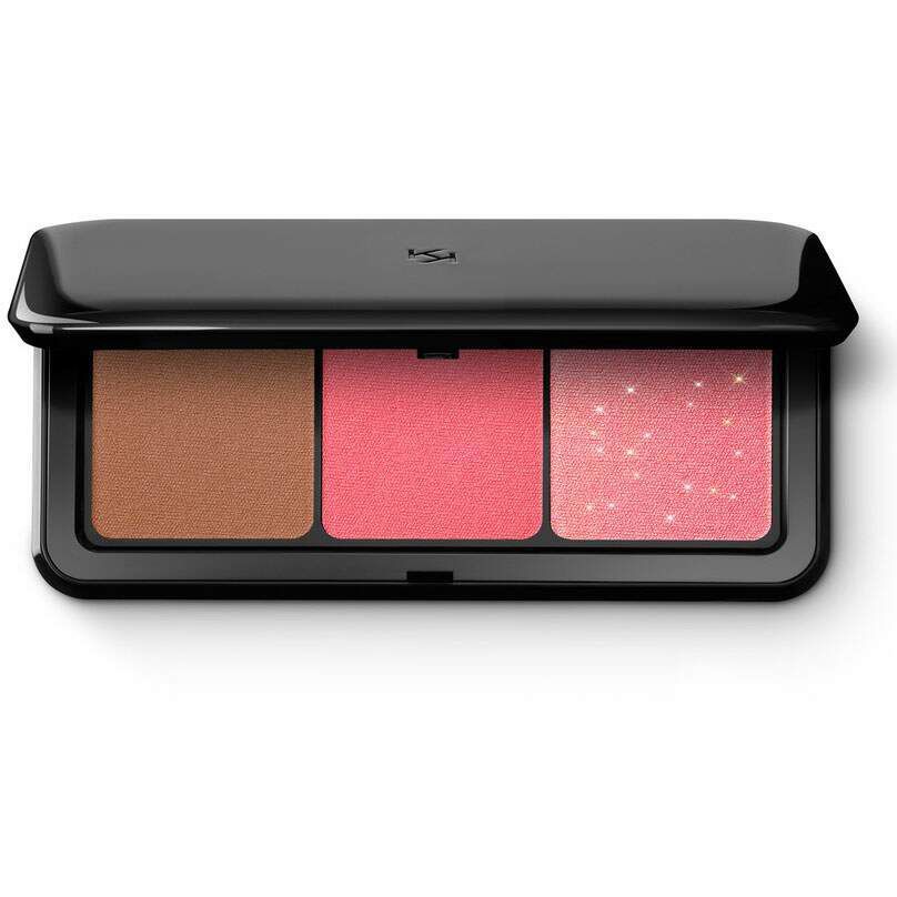 Paleta Multi Finish Trio Blush & Bronzer Palette Kiko Milano