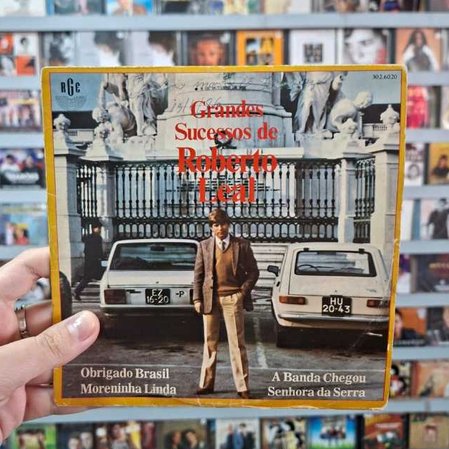 LP VINIL GRANDES SUCESSOS DE ROBERTO LEAL (COMPACTO)