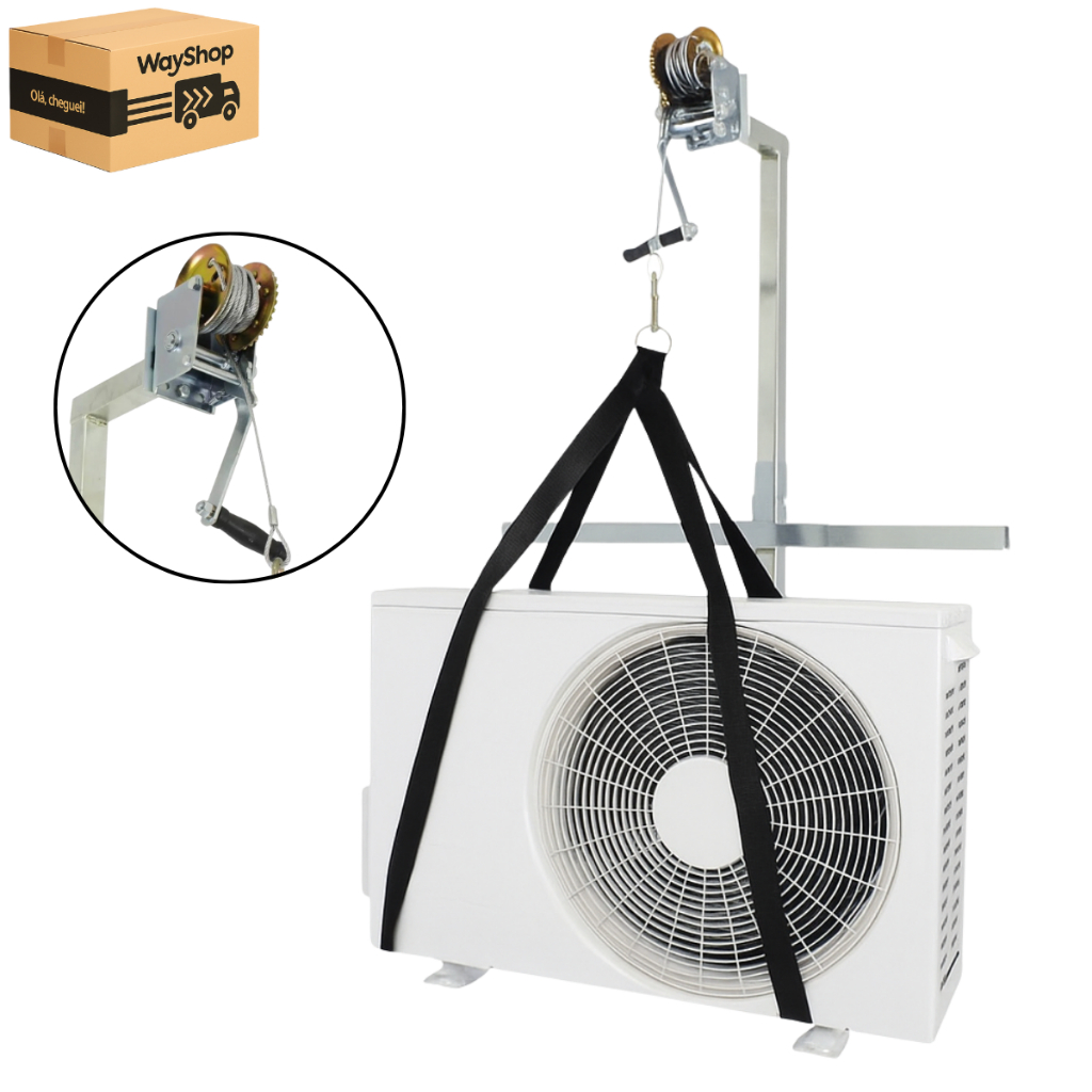 Içador Guincho para Condensadora de Ar Condicionado Split até 36.000 BTUs