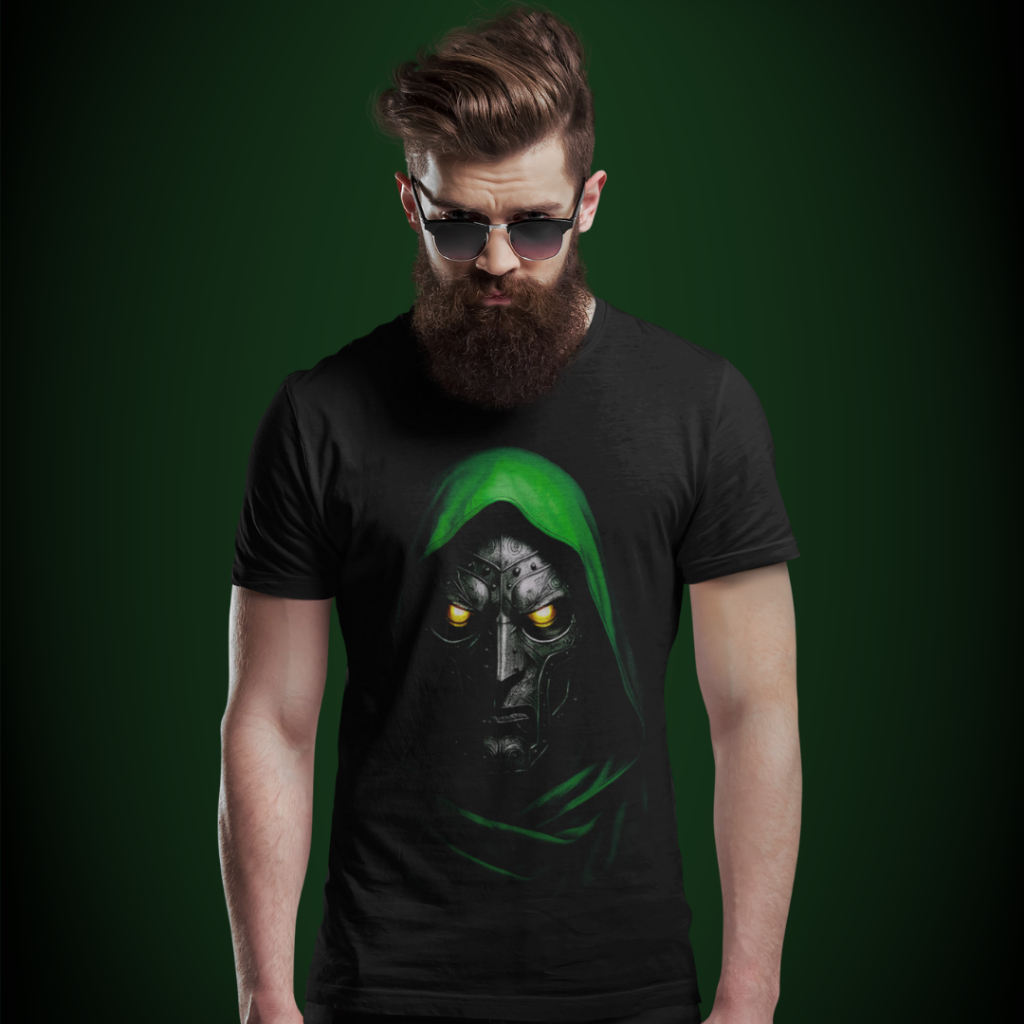 Camiseta Dr. Destino / Dr. Doom 100% Algodão Premium