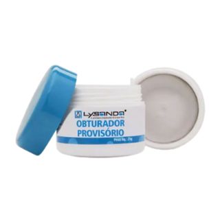 Massa Obturador Restauração Provisório curativo-lysanda 25g em Oferta na Shopee