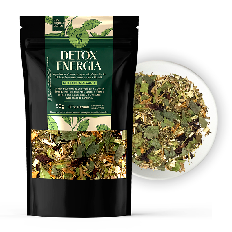 Chá Detox Energético e Diurético