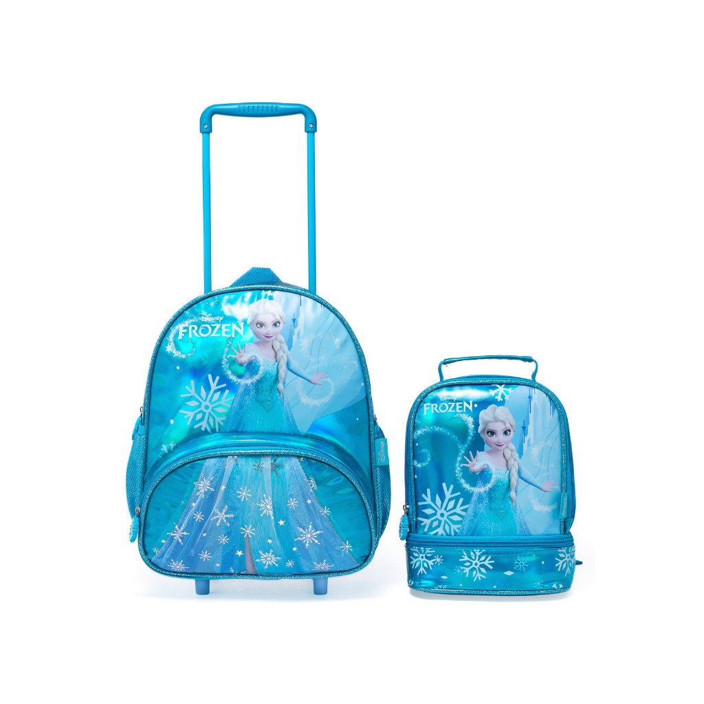 Kit Escolar Frozen Mochila Rodinha Lancheira Térmica Disney Infantil Pré-Escolar em Oferta na Shopee