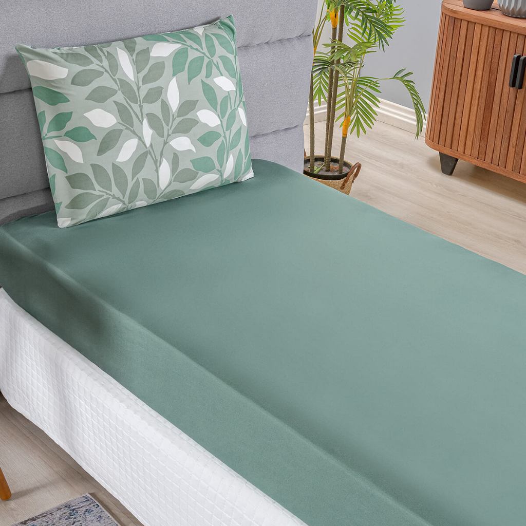 Jogo Lençol Solteiro Percal 400 Fios 2 Pçs Macio Toque Suave em Oferta na Shopee