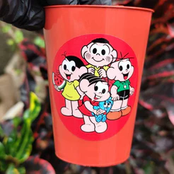 Copos Personalizado Turma da monica-Magalil 350 ml, Perfeitos para festas,lembraçinhas e Brindes-Plastico Resistente.