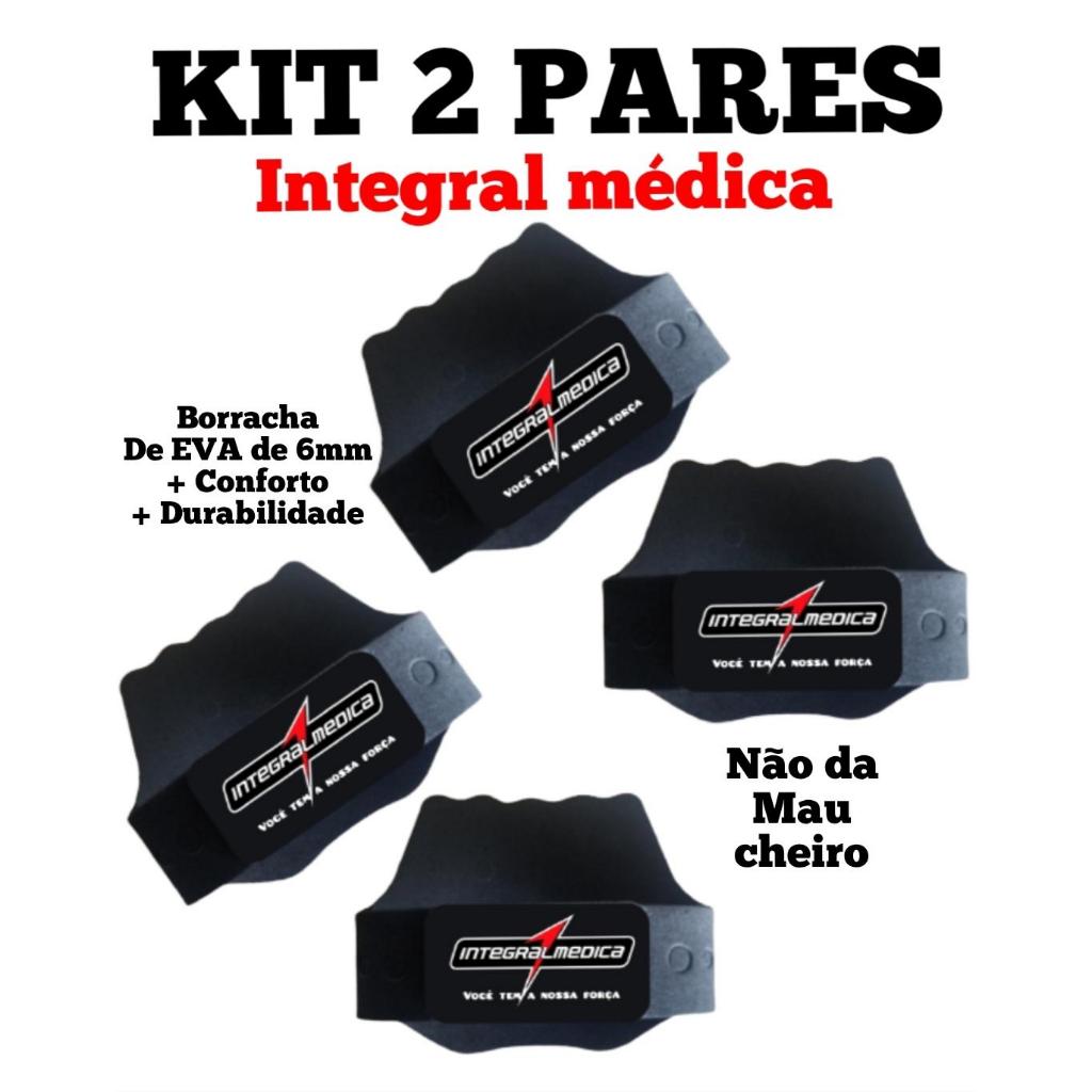 KIT 2 PARES, luvas de EVA para musculação/academia/protetor palmar. modelo INTEGRAL.