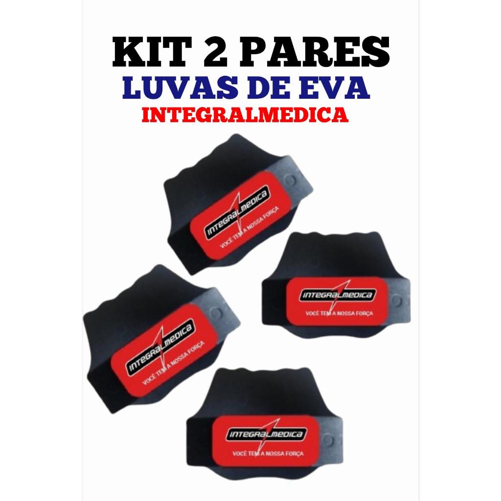 KIT  PARES luvas de EVA para musculação/academia/protetor palmar.