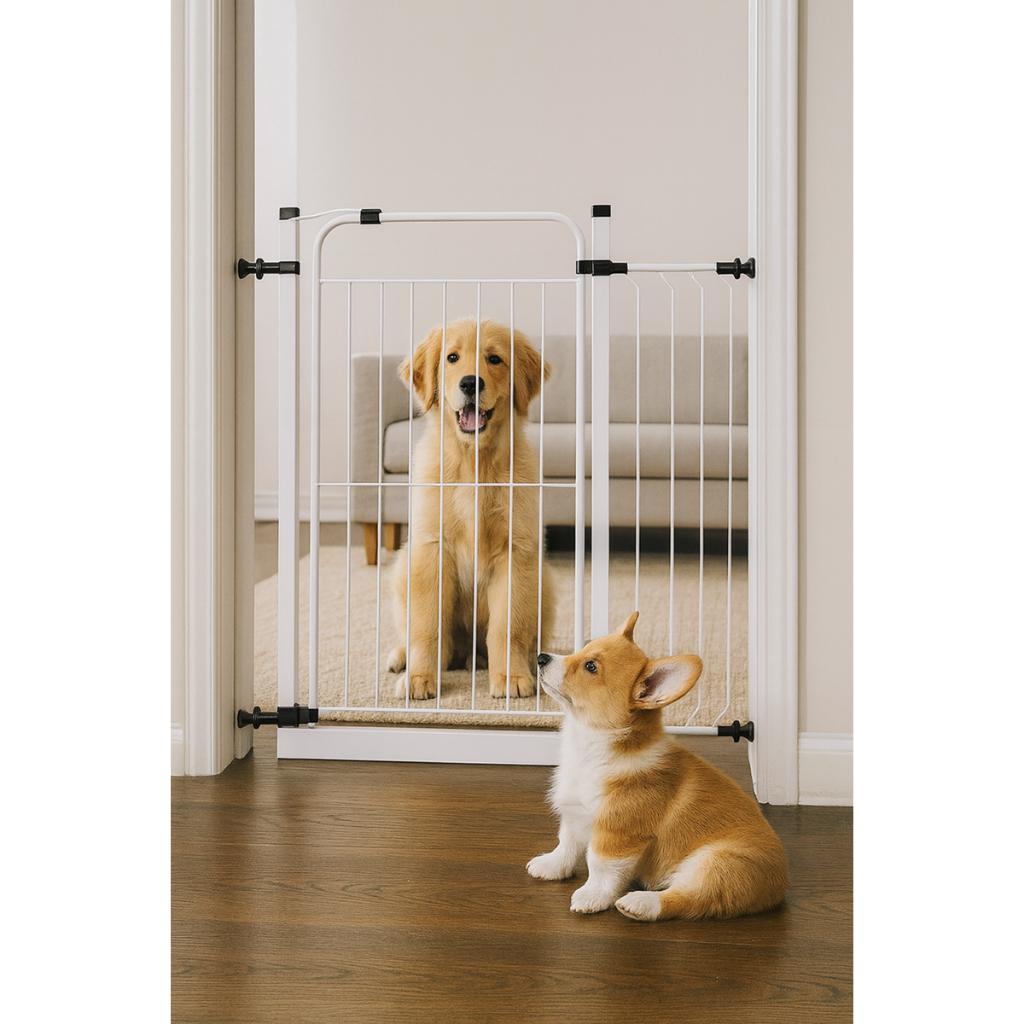Portão de Segurança Cachorro e Bebê Frete + Barato da Shopee Grade Cães Medindo 89 a 94 Centímetros