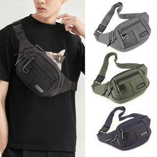 Pochete unissex à prova d'água com vários bolsos. Adequada para uso diário, esportes e viagens. codigo:8253 em Oferta na Shopee