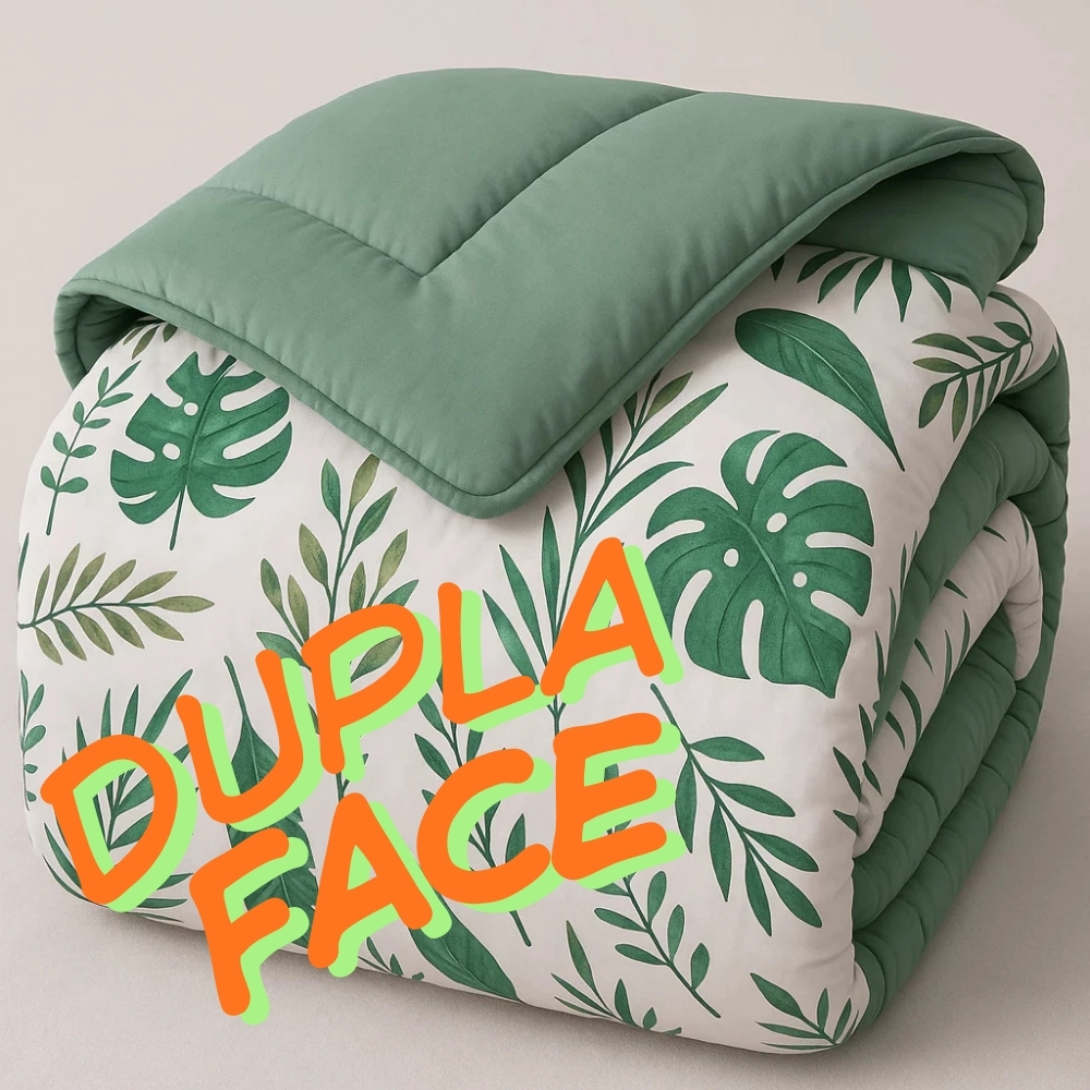 Cobertor Edredom Colcha Cobre Leito Dupla Face Cama King Premium Toque Suave 2,60x2,40m