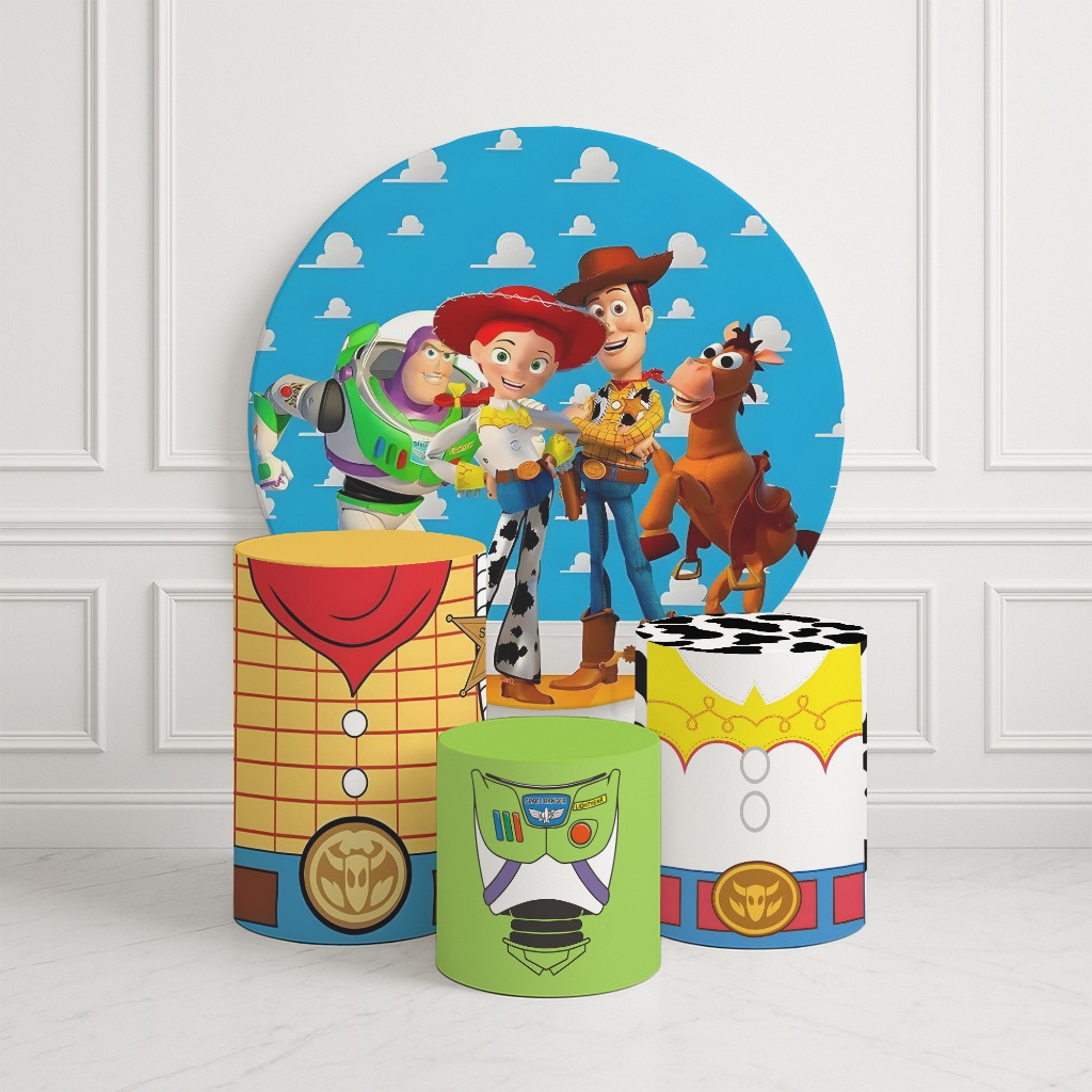 Kit Painel De Festa T01y St0r1y REF 008 em Oferta na Shopee