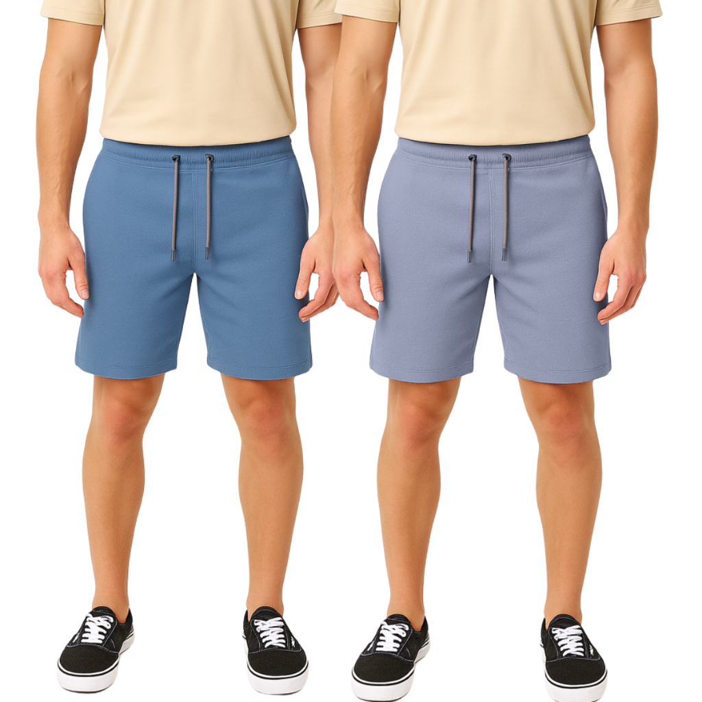 Kit 2 Bermudas Confy Masculinas – Leves, Macias e Estilosas (P ao GG)