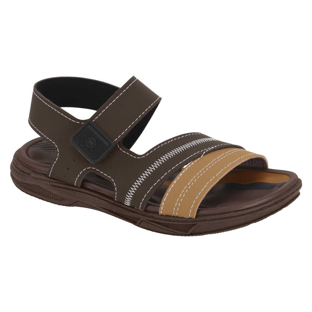 Sandália Molekinho Original com NF e Velcros Infantil Menino Promoção Lançamento 2402.849 2402849 em Oferta na Shopee