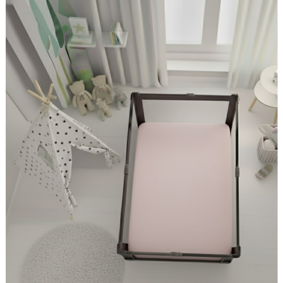 Colchonete Cercado Chiqueirinho 100X75cm Micropercal 400fios Cores Lisas