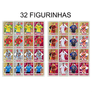KIT 32 Figurinhas Legend Copa do Mundo Qatar 2022 -  Qualidade Premium - Todas as figurinhas. em Oferta na Shopee