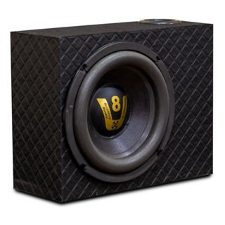 Caixa Som Super Slim Automotivo Sub 8 160w Rms Embaixo Banco Carro Pick-up Camionete Caminhão em Oferta na Shopee