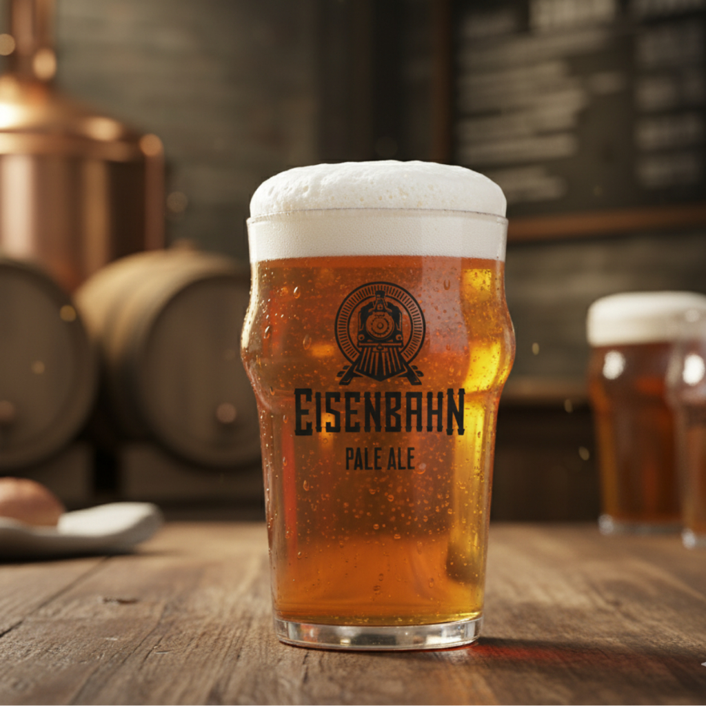 Copo Para Cerveja Eisenbahn Pale Ale, Copos De Vidro para Cerveja 300ml - Ruvolo em Oferta na Shopee