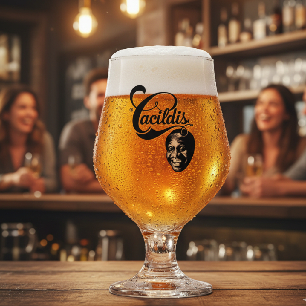 Taça Para Cerveja Beer Cacildis, Taças de Vidro Para Cerveja 380ml - Ruvolo em Oferta na Shopee