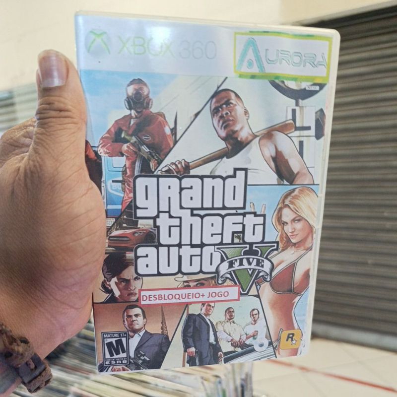GTA 5 com Aurora para Xbox 360 Bloqueado