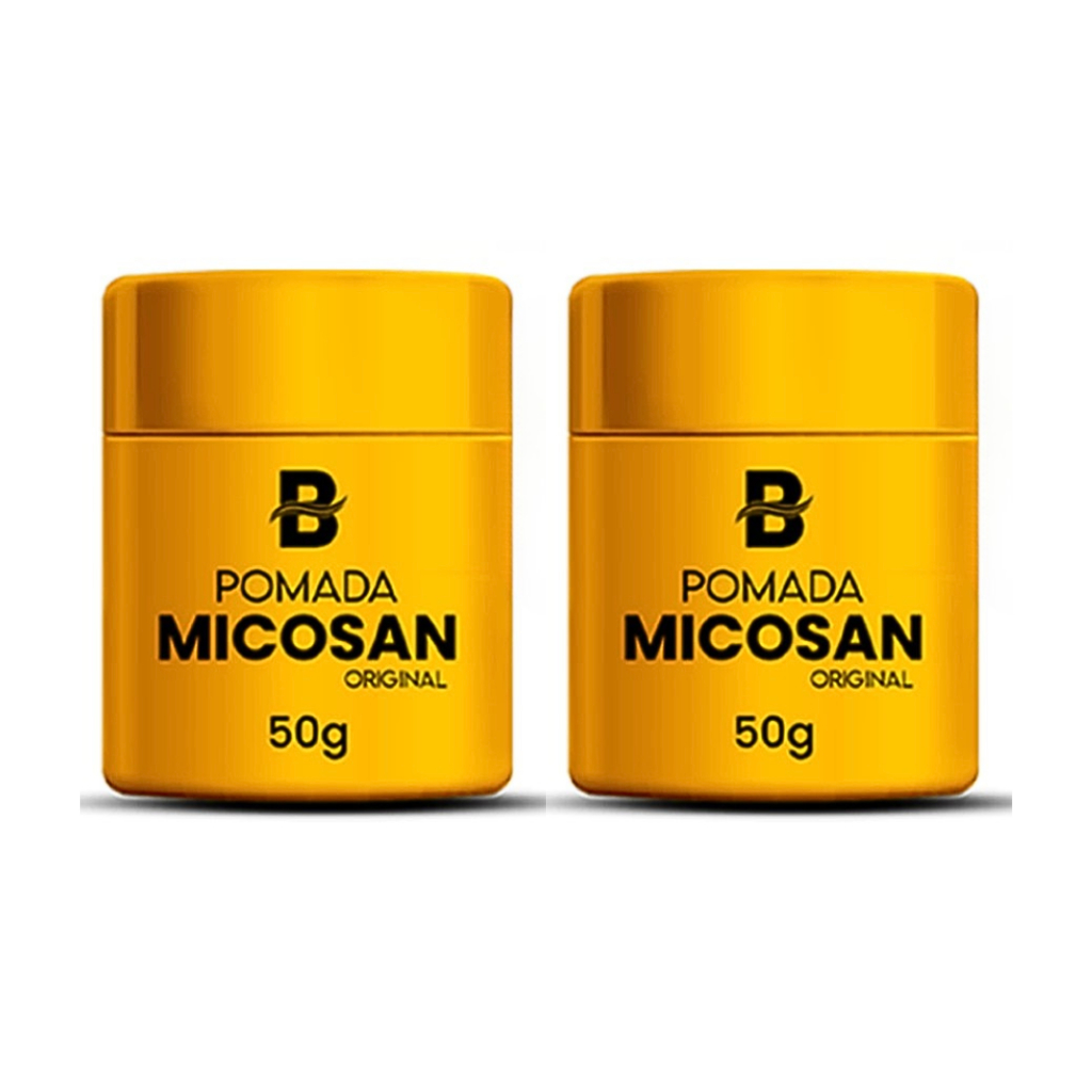 Kit 2 Pomadas Micosan Micozil Para Manchas na Pele e Micoses em Geral