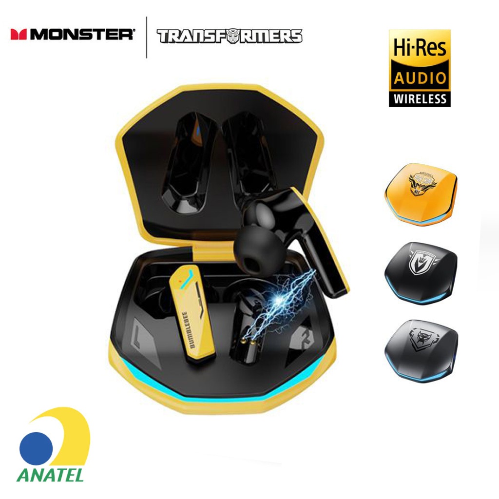 Fone de Ouvido Sem Fio TF-T10 Bluetooth 5.3 com Estojo de Carga, Redução de Ruído, Modo Jogo, Display LED, Som Estéreo em Oferta na Shopee