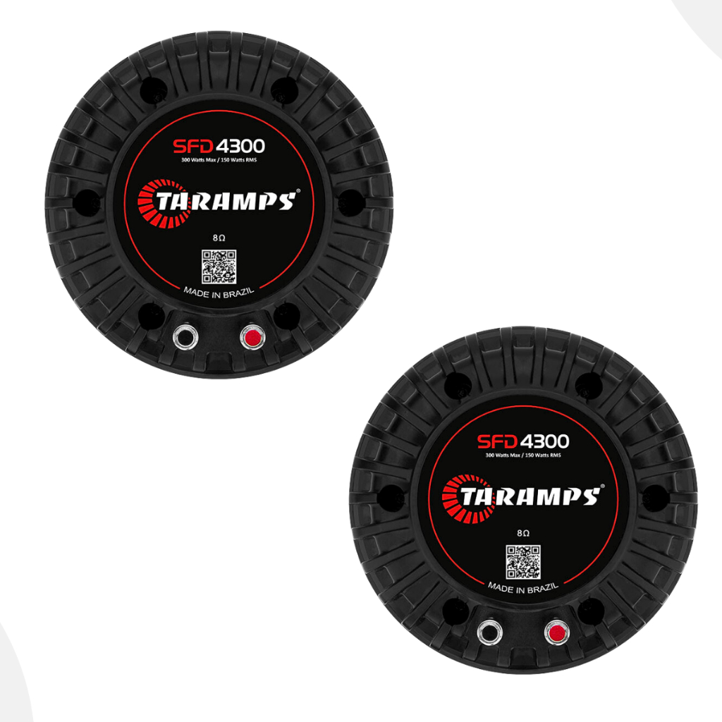 Driver Sfd4300 8 Ohms 150w Rms Taramps 2 Unidades em Oferta na Shopee
