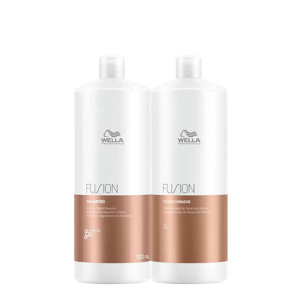 Kit Wella Professionals Fusion Shampoo e Condicionador 1L (2 produtos) em Oferta na Shopee