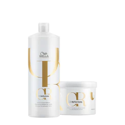 Kit Wella Professionals Oil Reflections Shampoo e Máscara (2 produtos).