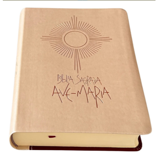 Bíblia Sagrada - Capa Eucaristia Editora Ave Maria