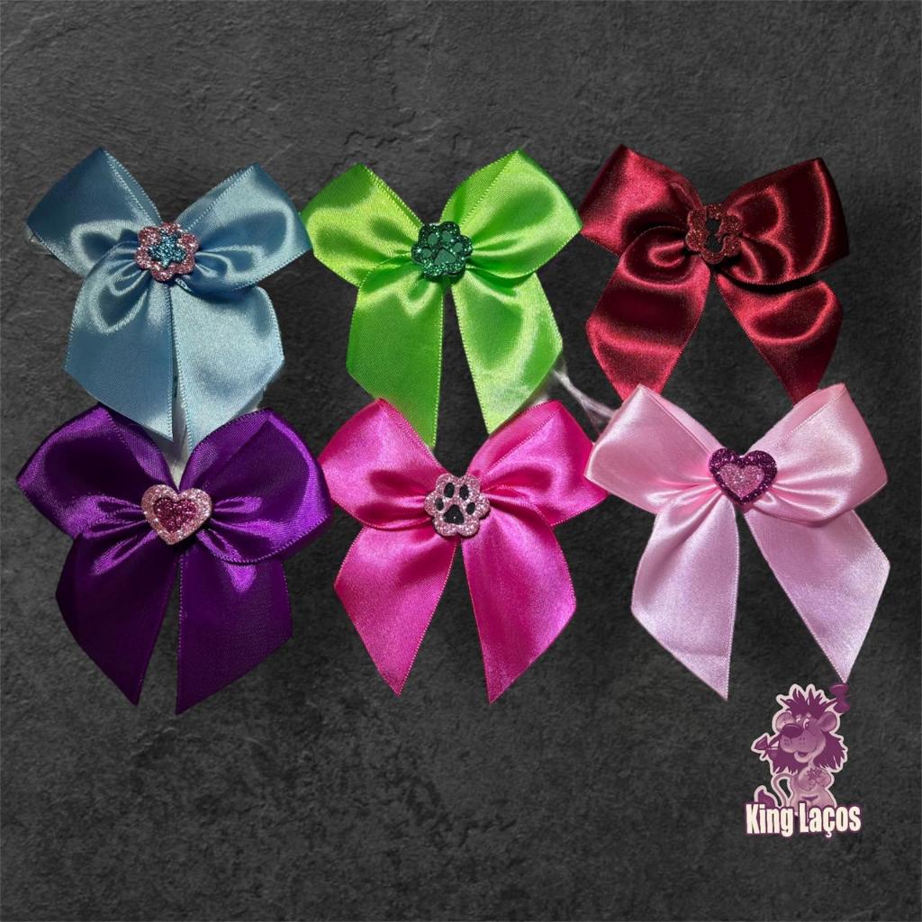 10, 20 OU 40 Laços de Pescoço M Laçarote Gravata fêmea Banho e tosa Pet Shop