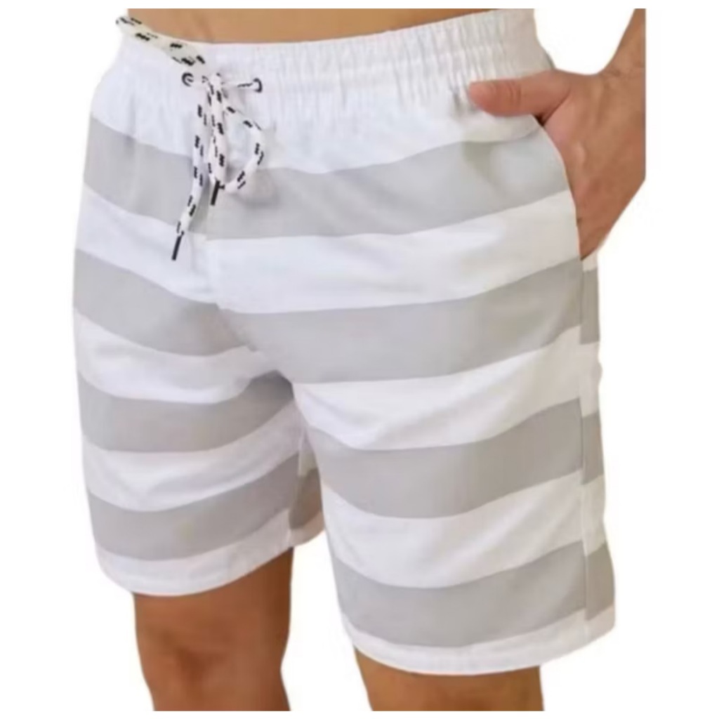 Kit Bermuda Shorts Mauricinho Masculino Táctel Grosso Linha Premium , Kit Mauricinho Moda Praia , Verão