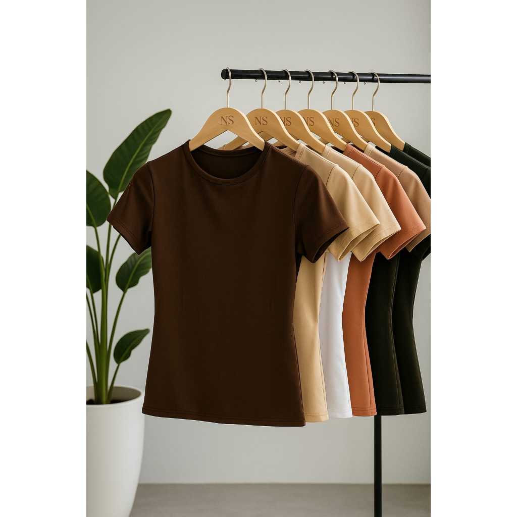 Blusa Academia dia a dia Básica Suplex Manguinha