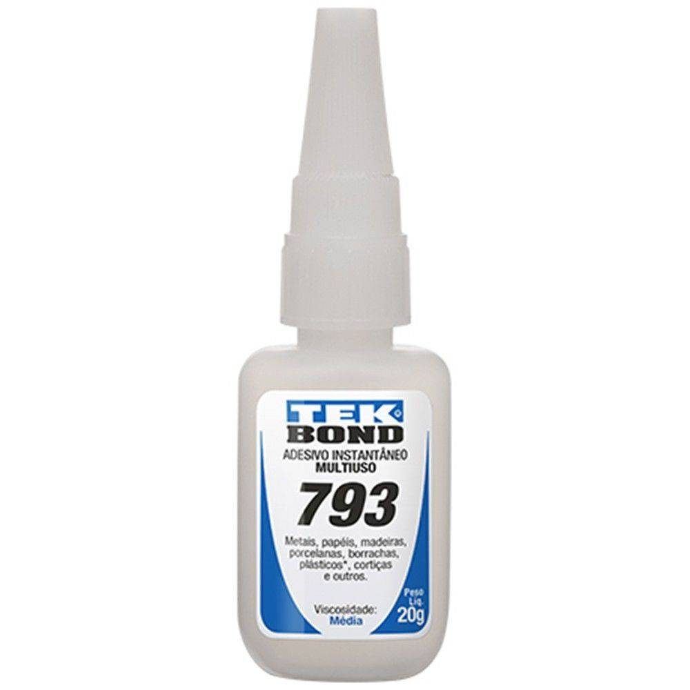 Cola Tek Bond 793 20g TransparenteCola Tek Bond 793 20g Transparente Cola Tek Bond 793 20g Transparente Cola Tek Bond 79
