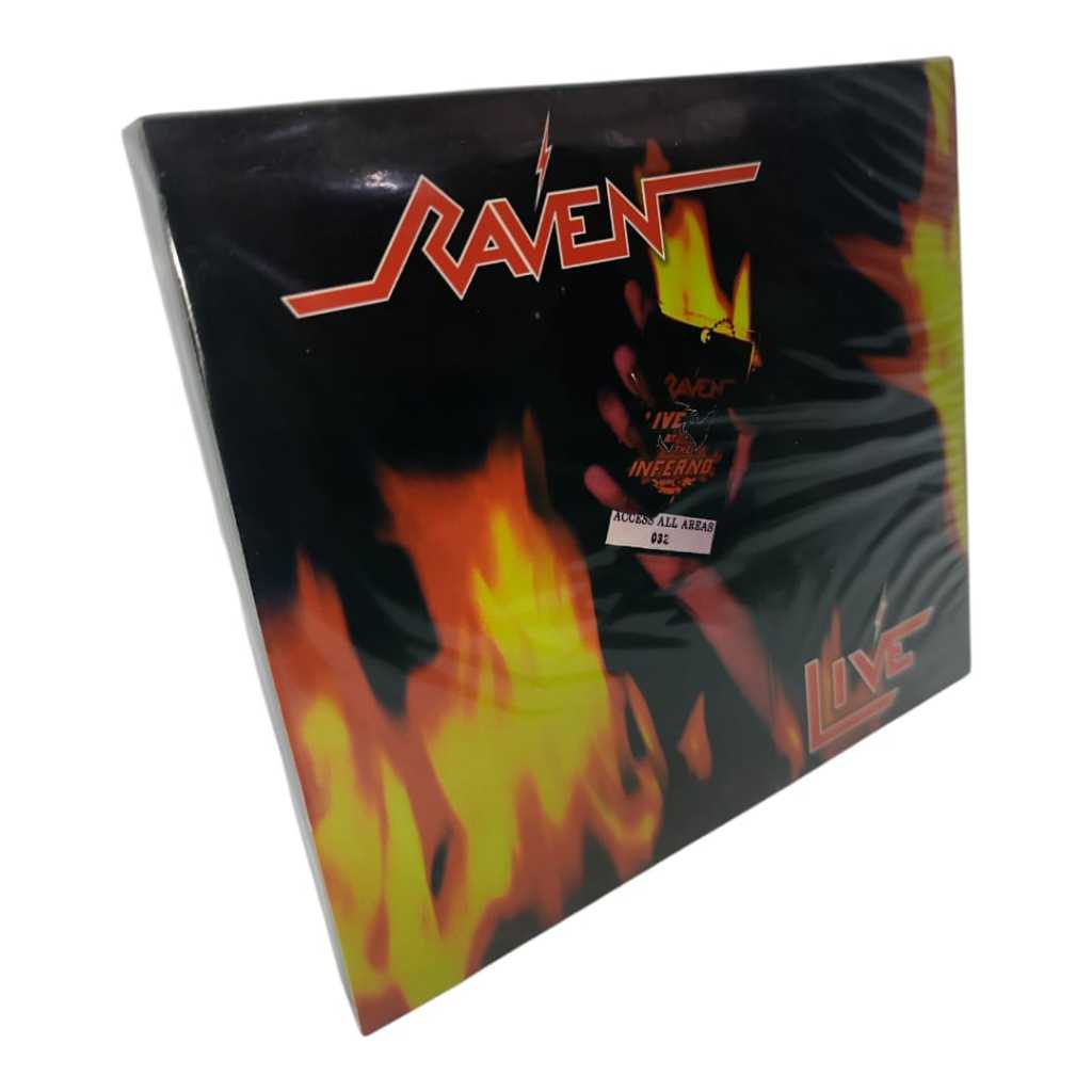 Raven – Live at the Inferno - ( CD Slipcase + Poster )