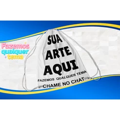 Kit com 25 UnidadesMochilinha Personalizada Lembrancinha- Saquinho Surpresa todos os temas