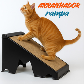 arranhador para gato Interativo Anti Stress brinquedo rampa premium pet gatos em Oferta na Shopee