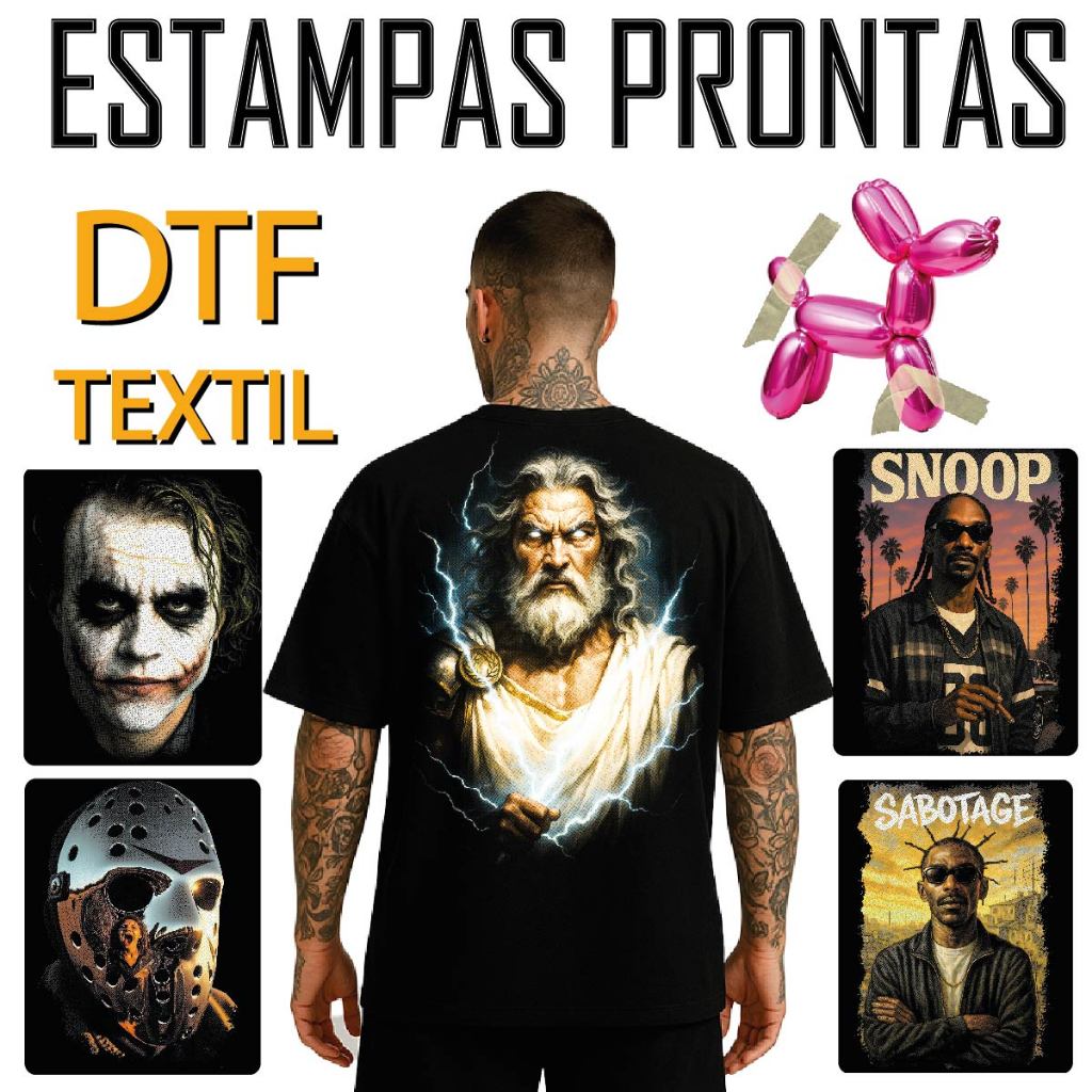 DTF Estampas Prontas Estamparia Em Casa Travis Scott Para Camiseta Moletom Streetwear Envio Rápido