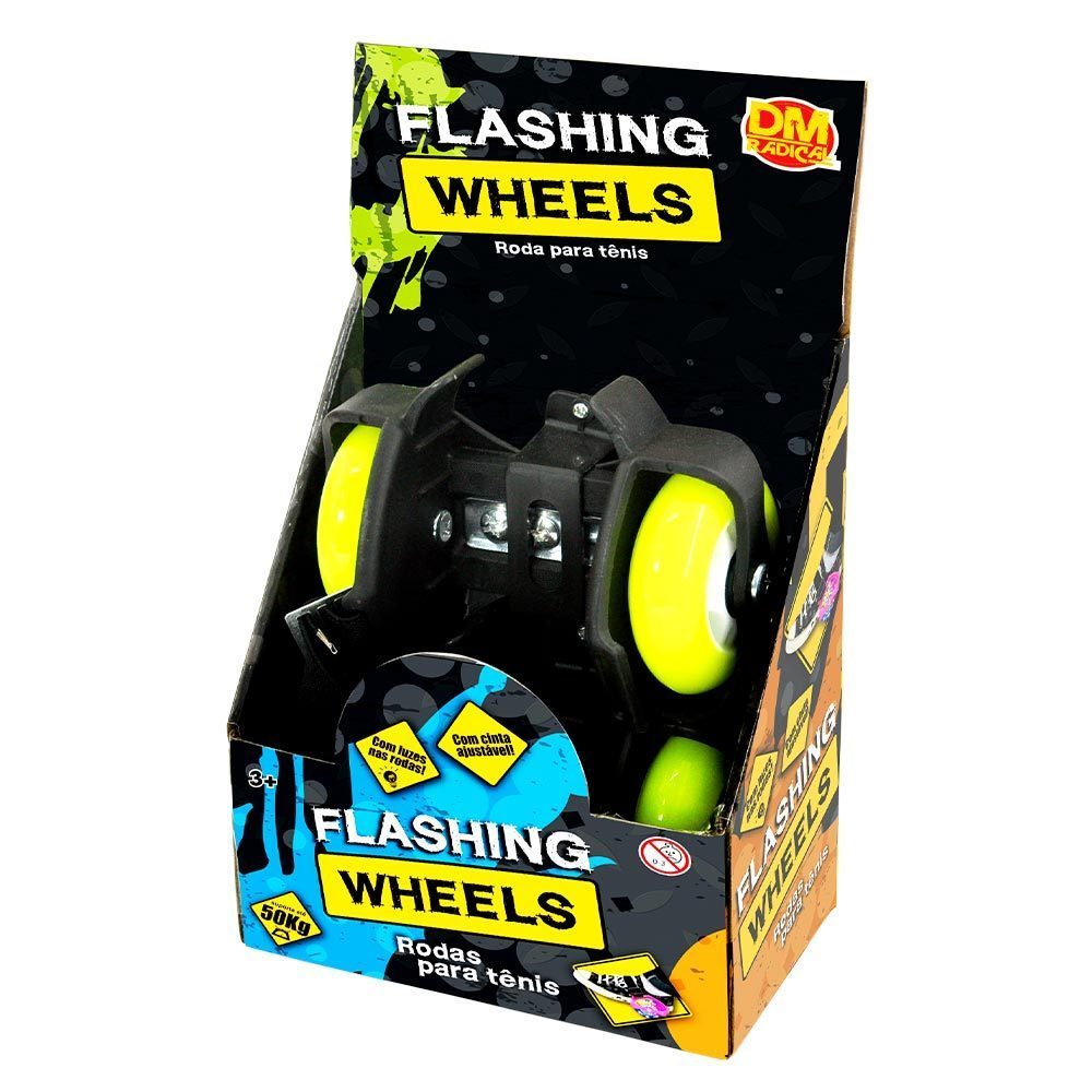 RODINHA DE PATINS PARA TÊNIS INFANTIL- AJUSTÁVEL CALCE FÁCIL