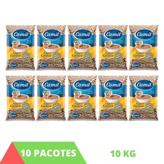 Feijão Carioca Camil 1 Kg - Kit Com 10 Unidades em Oferta na Shopee