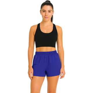 Shorts Feminino Liso tactel elastano Esportivo Treino Praia em Oferta na Shopee