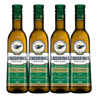 Kit Azeite Extra Virgem Andorinha 500ml - 04 Unidades